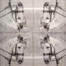 123 Horses - 3-ply - Dala - Sweden